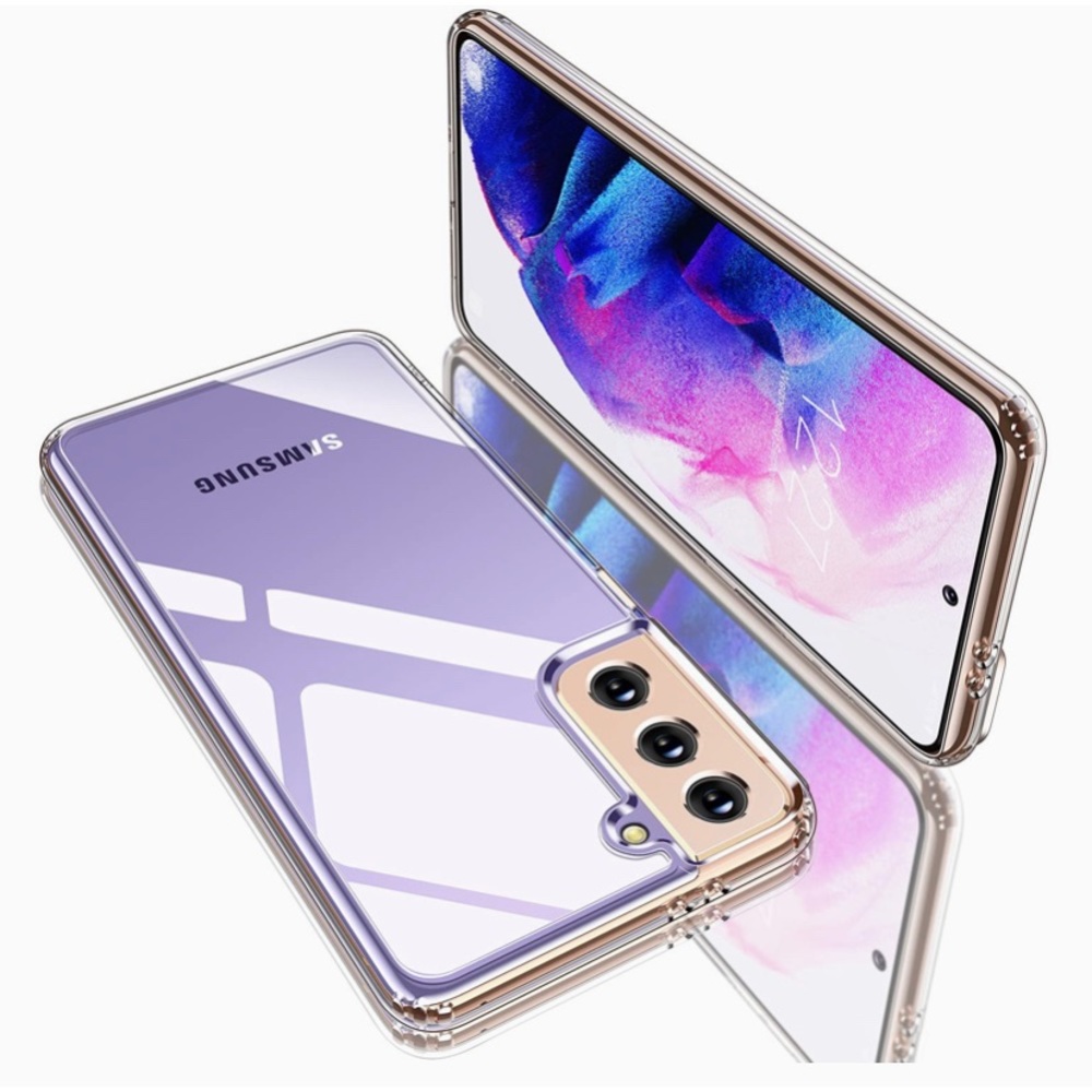 Samsung Galaxy S21+ Plus Case Clear Shockproof Protective Hard PC, Slim 5G 6.7"